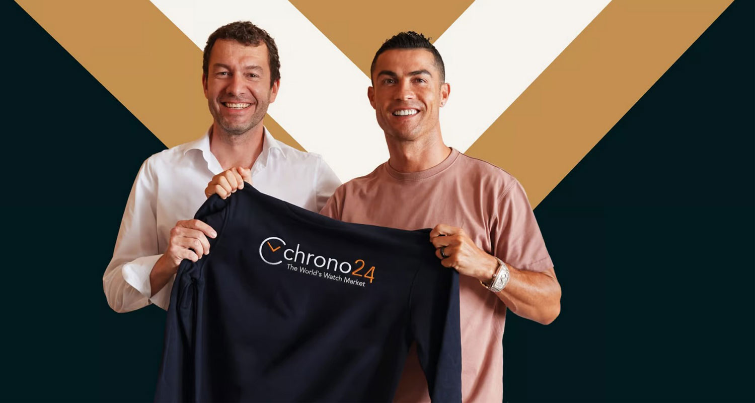 Cristiano Ronaldo investiert bei Chrono24