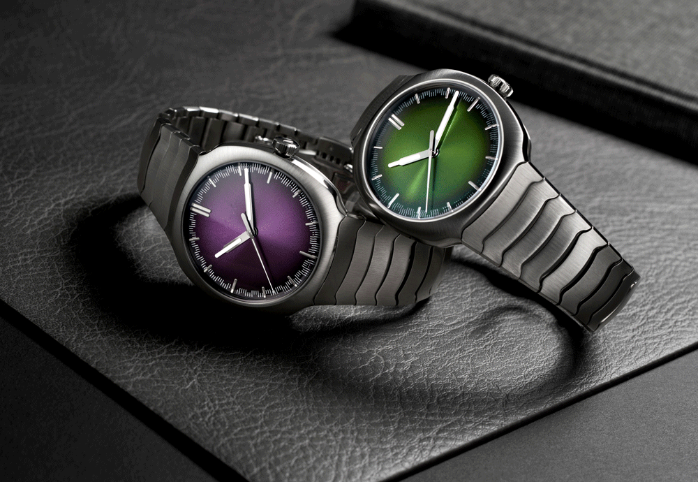 H. Moser & Cie. シルバー掛け時計 H. Moser & Cie. und die Rückkehr des Drachens – in Begleitung