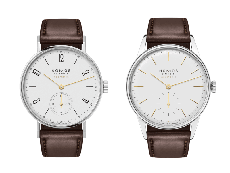Der WatchPro-Weihnachts-Tipp: Nomos Glashütte – „Tangente“ und „Orion“ im stilvollen Goldrausch